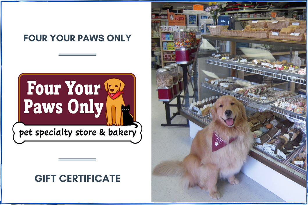 Four Your Paws Only
